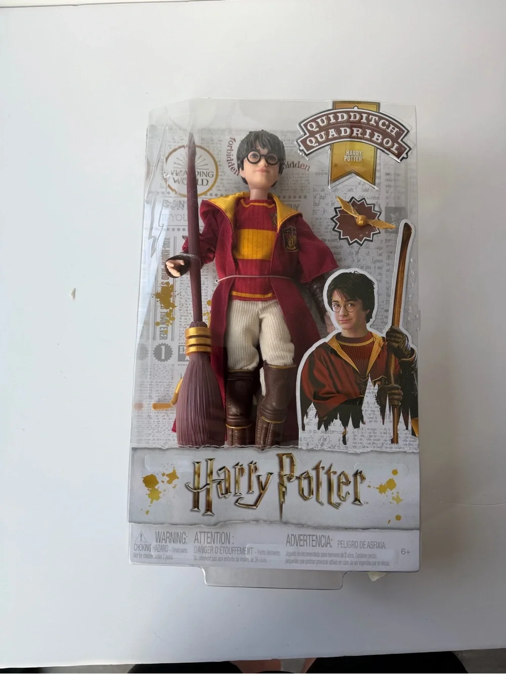 Wizarding World Harry Potter Quidditch Quadribol Doll Mattel - NEW